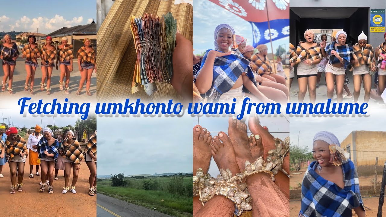 Fetching umkhonto wami from umalume //Umemulo wami // Xhosa maiden // South African YouTuber