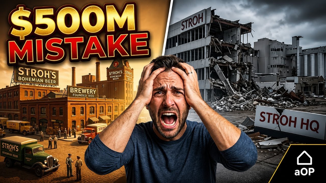 The $500 Million Mistake That Destroyed Stroh Brewery