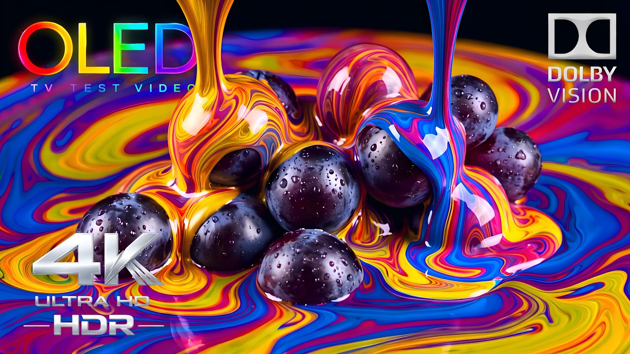 4K HDR 60FPS OLED Test for Stunning Color | Dolby Vision Demo (4K Video Ultra HD)
