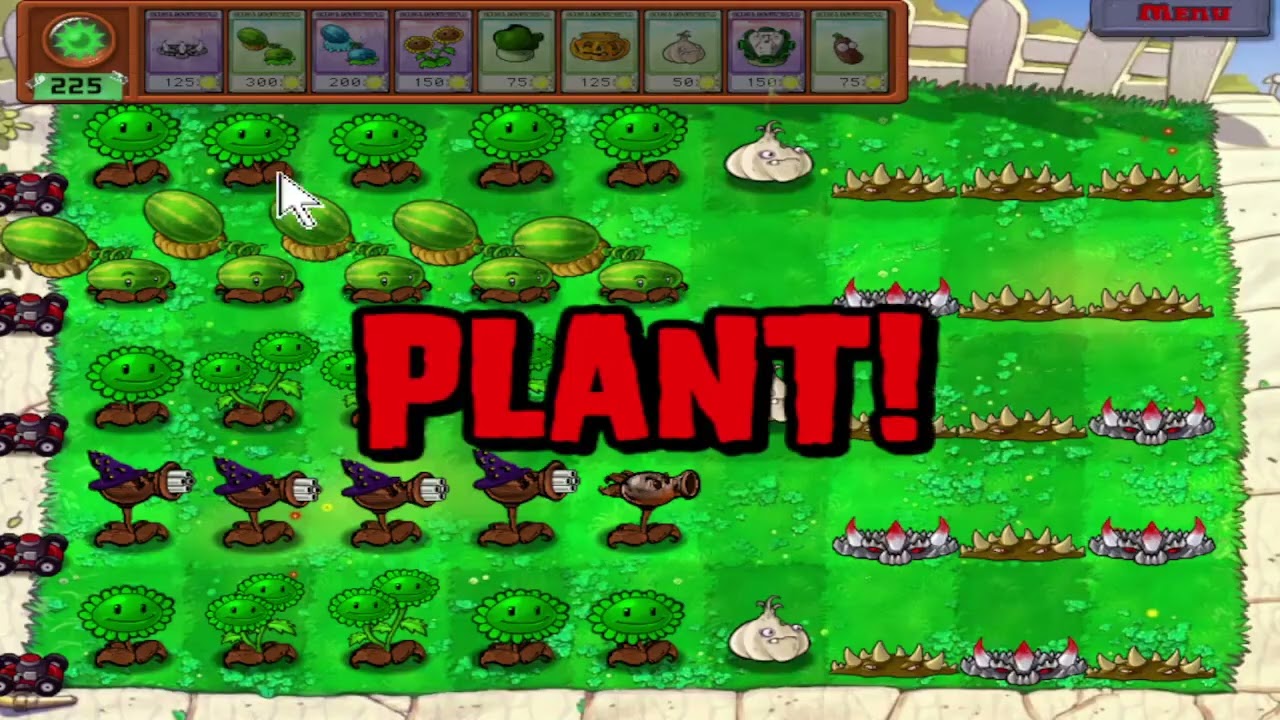 PLANTS VS ZOMBIES HALLOWEEN PARTE 4