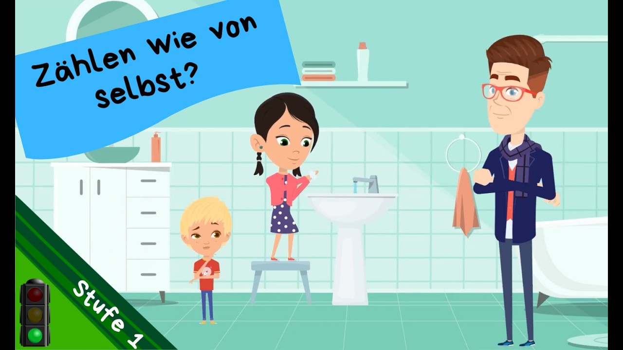 Zählen lernen ab 3: Das Händewasch-Ritual