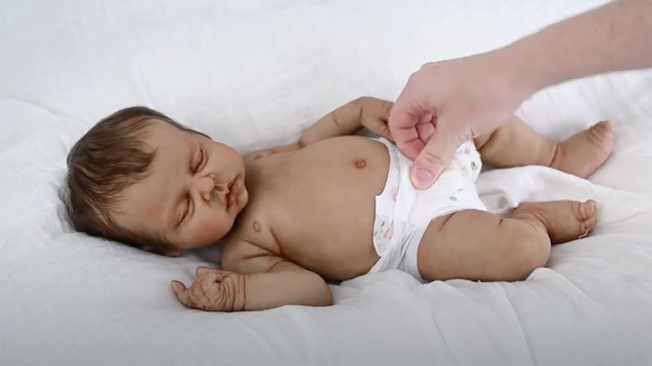 Реалистичная полнотелая двухрасовая новорожденная силиконовая реборн Baby Girl Johnnie