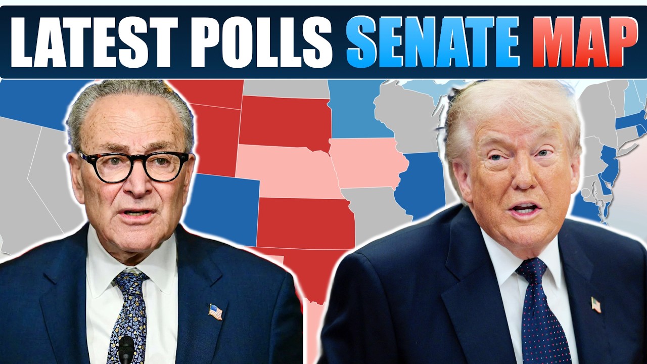 The SHOCKING 2026 Senate Map Based on the Newest Polls in every state!