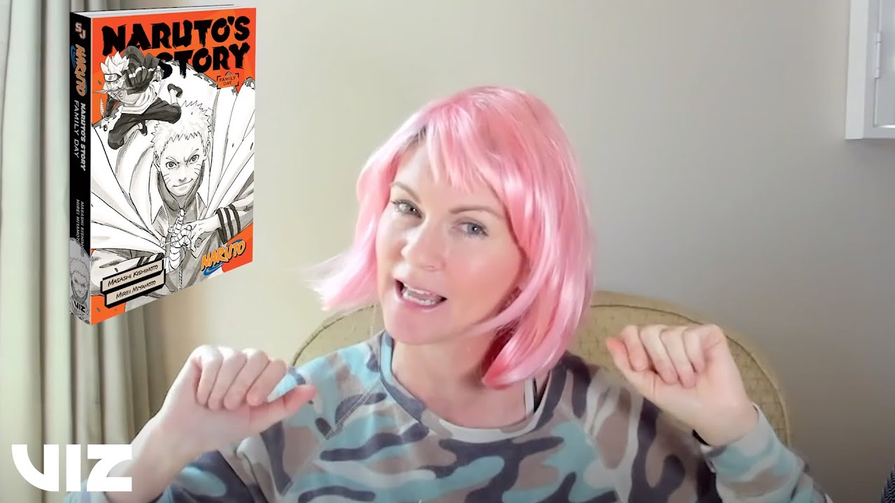 Naruto’s Story--Family Day | Reading with Voice of Sakura Haruno, Kate Higgins | VIZ