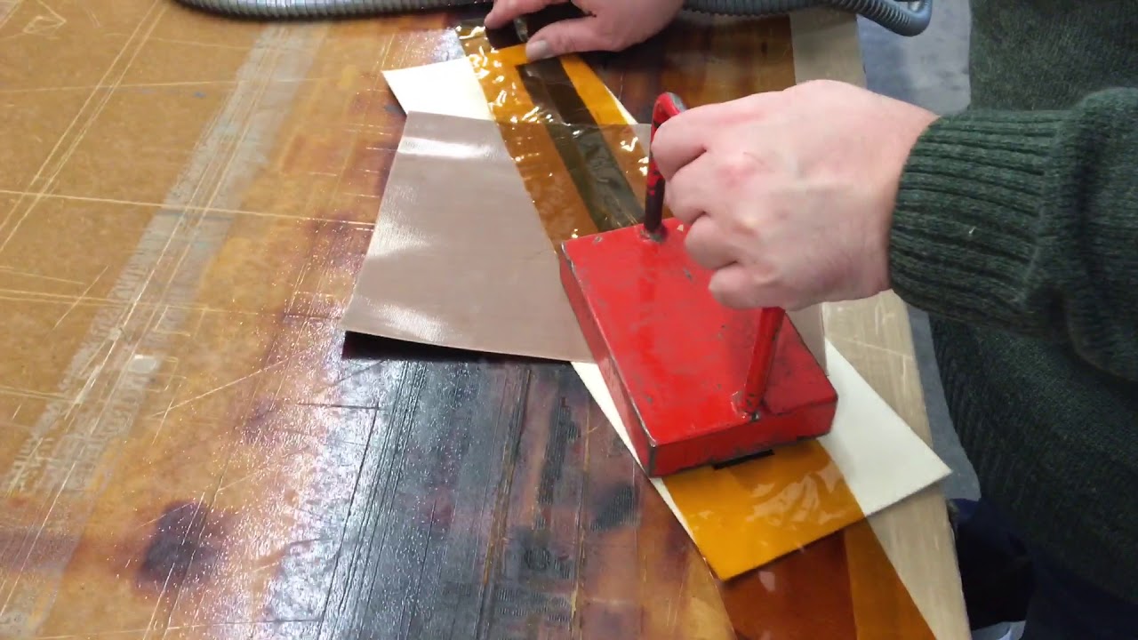 How to bond two layers of PTFE (often incorrectly referred to as Teflon®) Coated Kevlar together