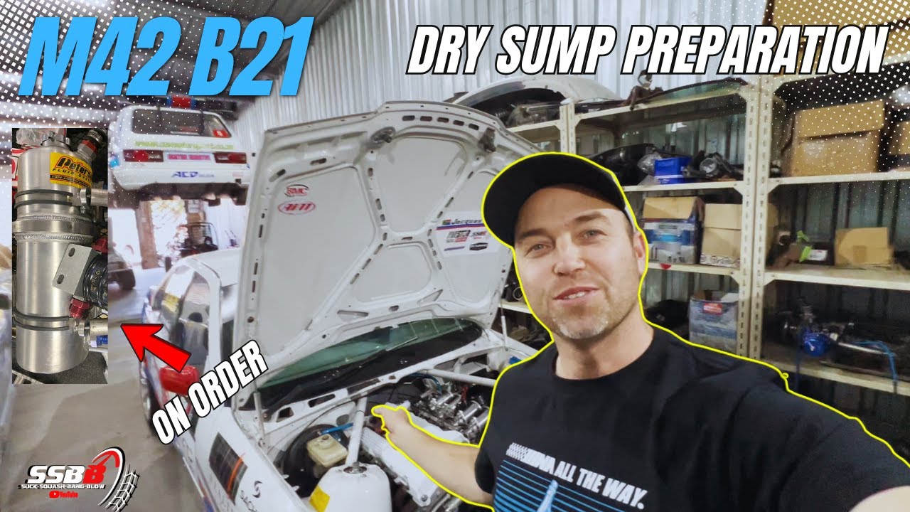 The Next Steps to the M42B21 Dry Sump Installation!