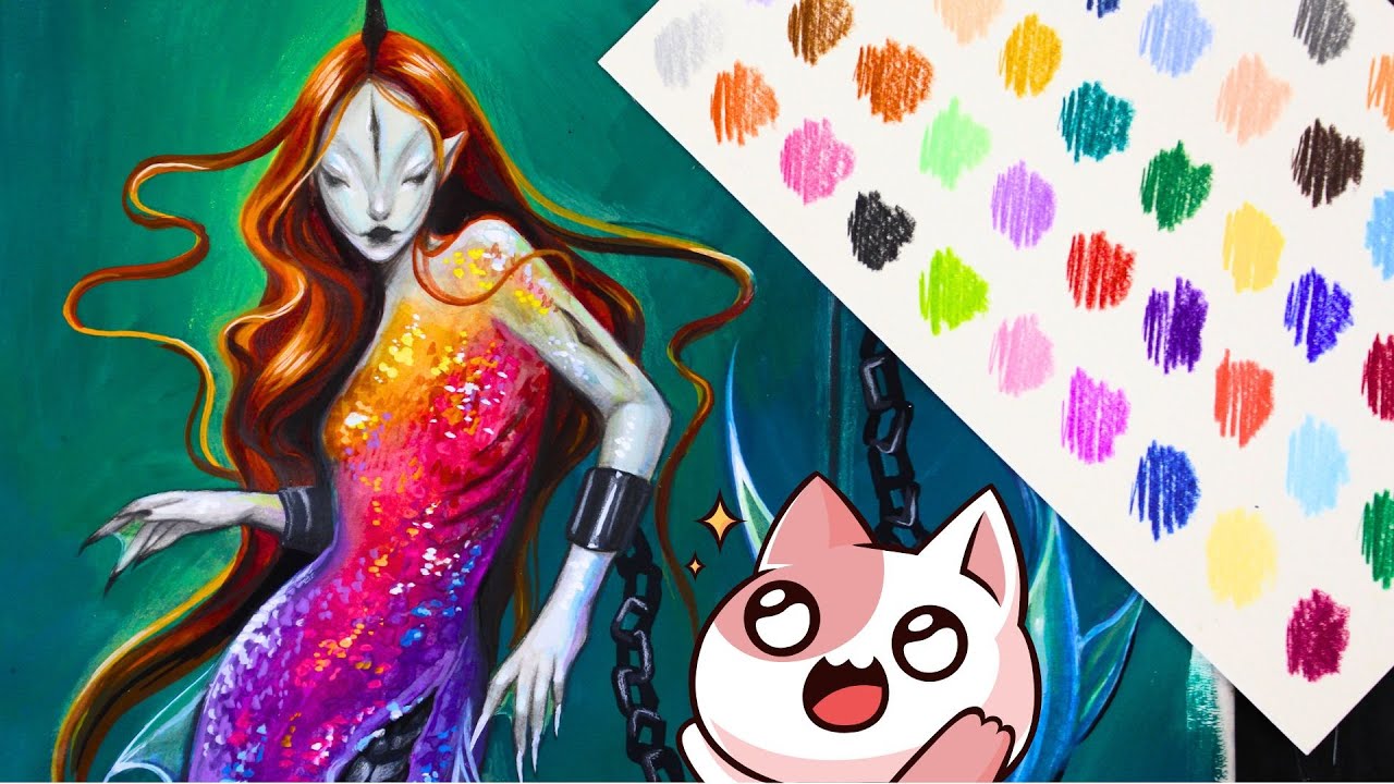 КАРАНДАШИ КОТОРЫЕ МЕНЯ УДИВИЛИ VistaArtista