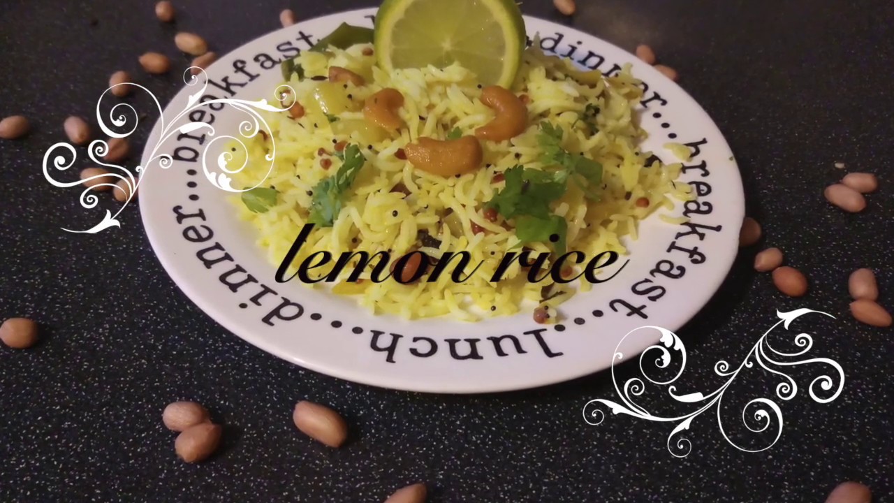 Lemon rice Recipe English | Quick and easy Lunch | South Indian  lemon Recipe |KBK channel
