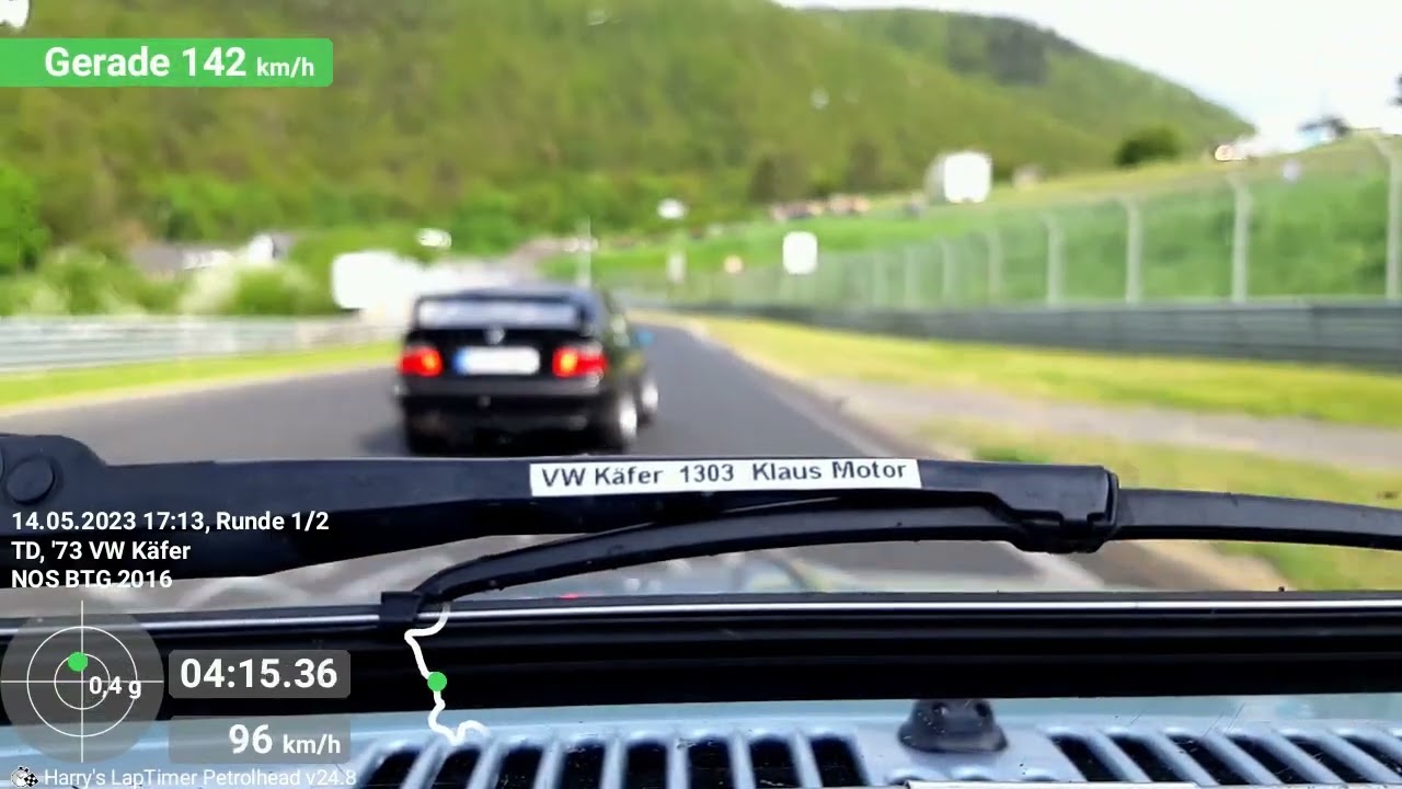 Nürburgring Nordschleife 14.05.2023 VW Käfer 1303 ,  AIRCOOLED Race
