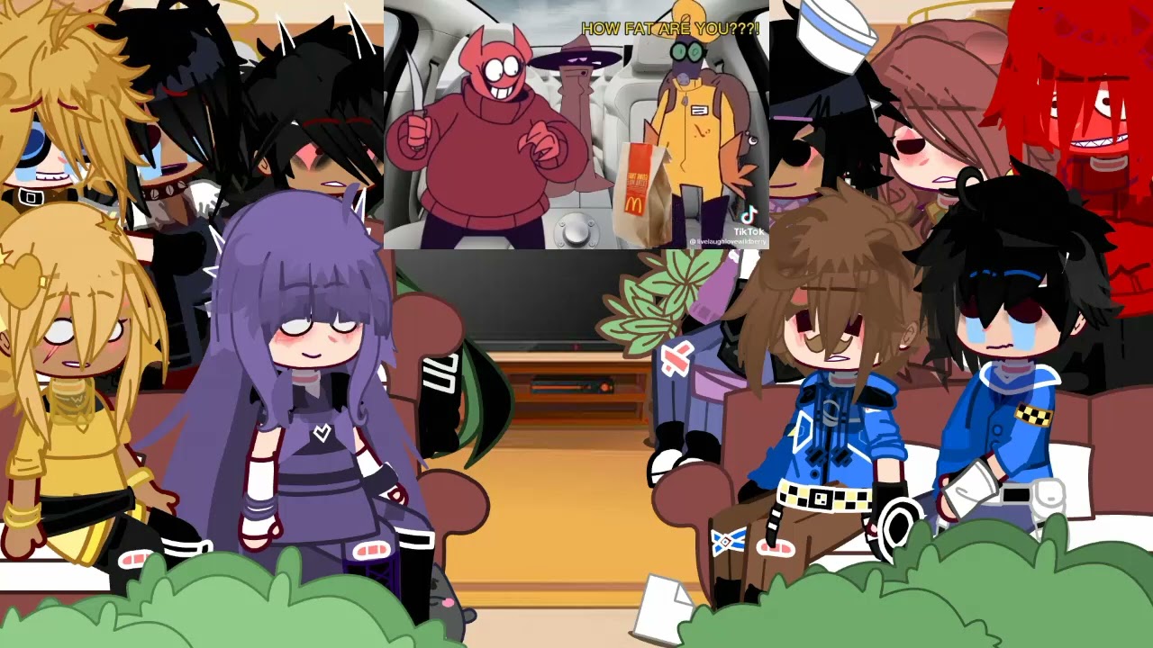 \\🌹~•Spooky Month characters react to edits•~🎃// (4/??)