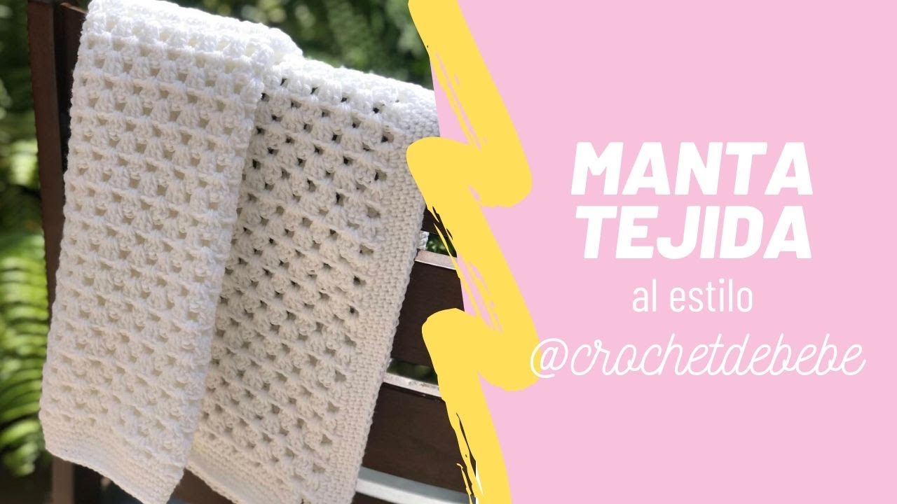 ¡Aprende a tejer una manta en solo 10 minutos!