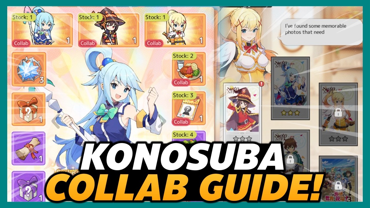Выбирайте с умом! Руководство по выбору компаньонов и событиям в Konosuba! [Меч x Посох]