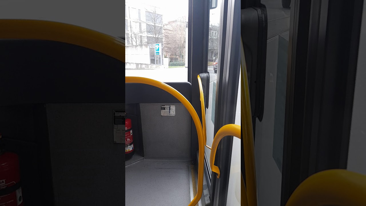 Mitfahrt Buslinie B von der Virchowstraße nach Rauschwalde in Görlitz
