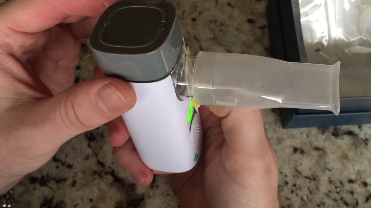 VocalMist Unboxing and Review - Myvocalmist mesh nebulizer / inhaler / steamer for singers