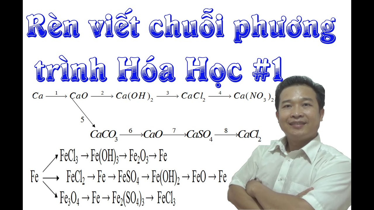 Hóa  học 9 -Viết chuỗi phương trình cho học sinh mất gốc hóa
