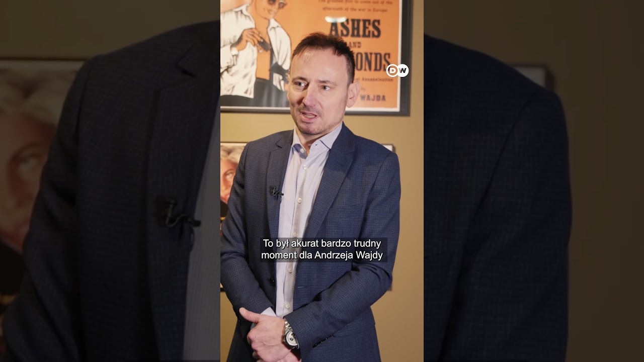 Niemcy też pokochali filmy Wajdy, a czy on pokochał Niemcy? #shorts