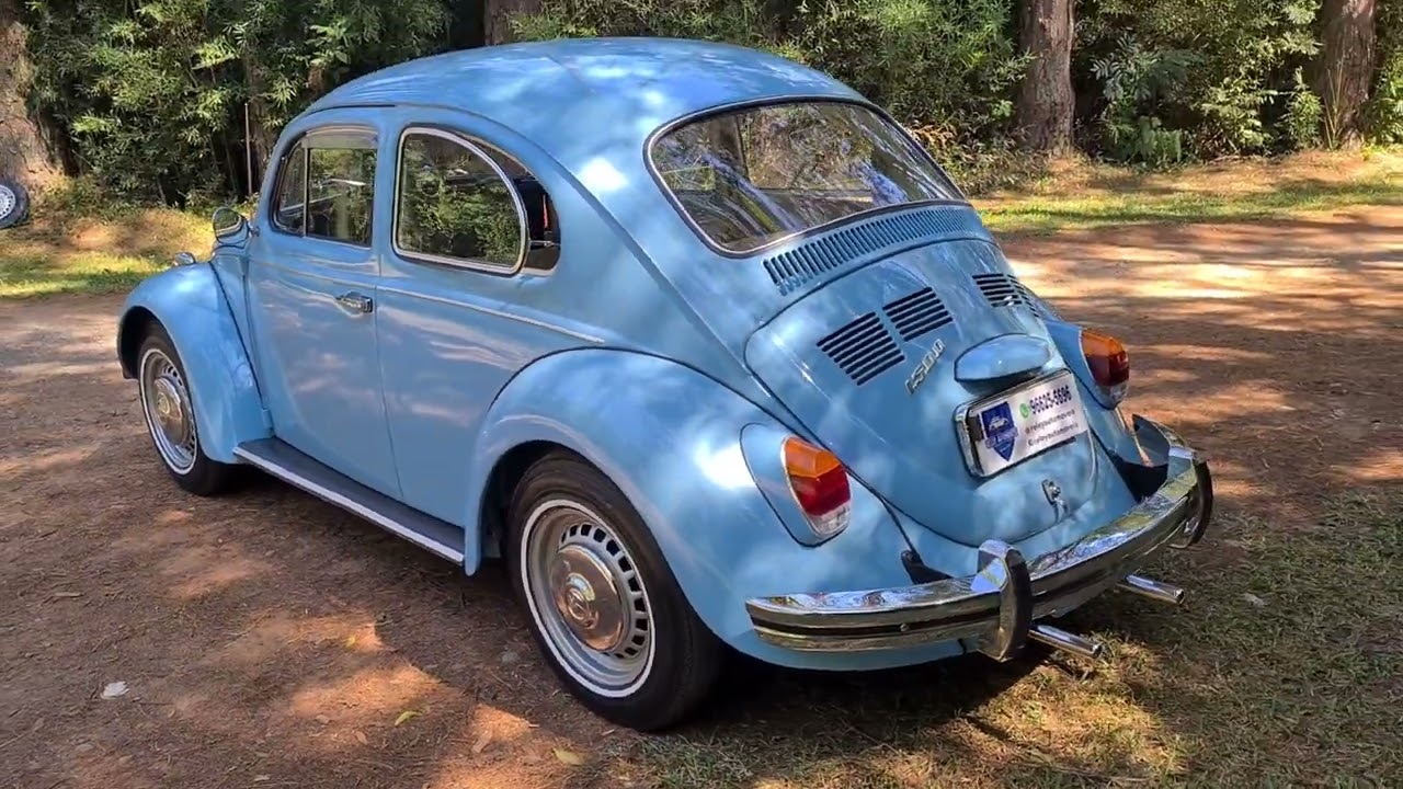 Vw Fusc&atilde;o 1500 1973 Azul Niagara #reloyautomoveis #vwfusca #vw #fuscas