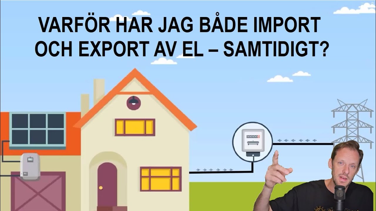 Varför producerad och konsumerar jag el samtidigt?