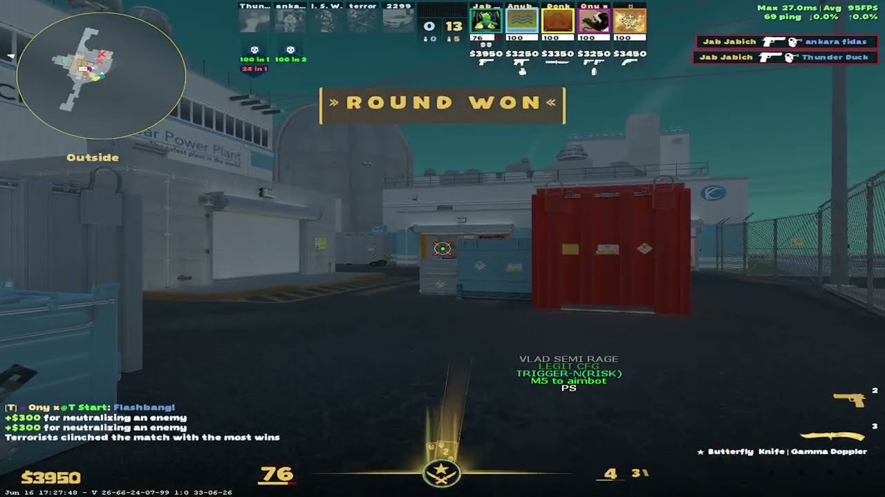 Punishing legit cheaters in 25k Premier | Semi Rage ft. Memesense Highlights