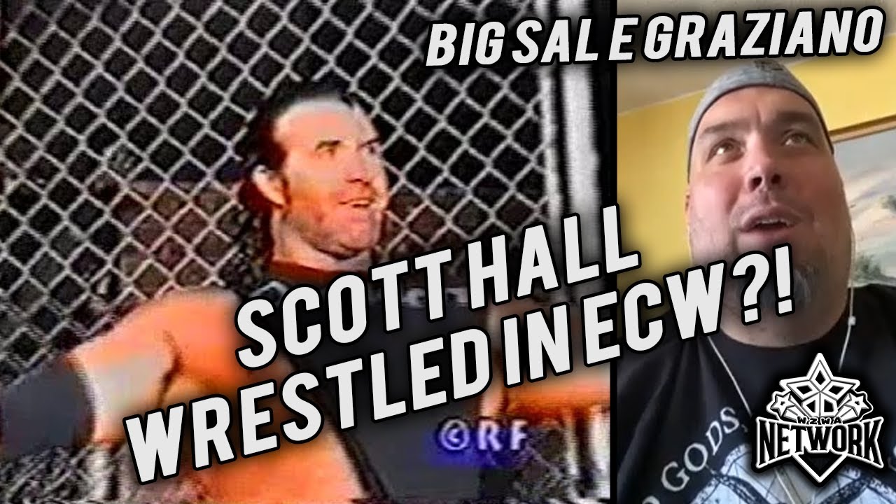 Big Sal E Graziano's story about defeating Scott Hall at an ECW Event in 2000 | WZWA Network