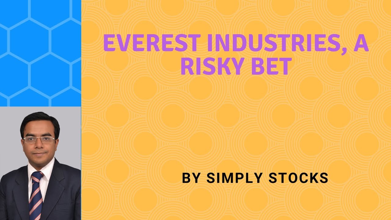 Everest Industries Trading close to 52 week lows. Should one invest or avoid?