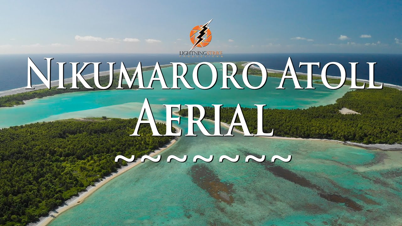 Nikumaroro Atoll. The search for Amelia Earhart.Aerial Footage