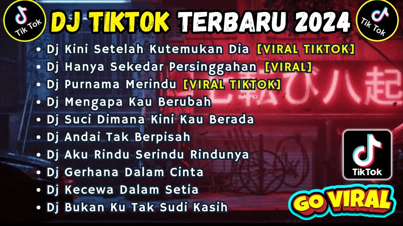 DJ TIKTOK TERBARU 2024 FULL BASS || DJ KINI SETELAH KUTEMUKAN DIA | DJ HANYA SEKEDAR PERSINGGAHAN