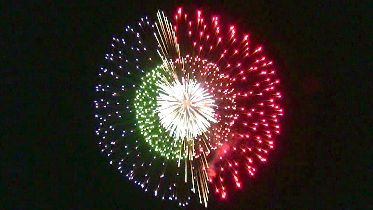2011 New Fireworks Contest in Nagano Japan