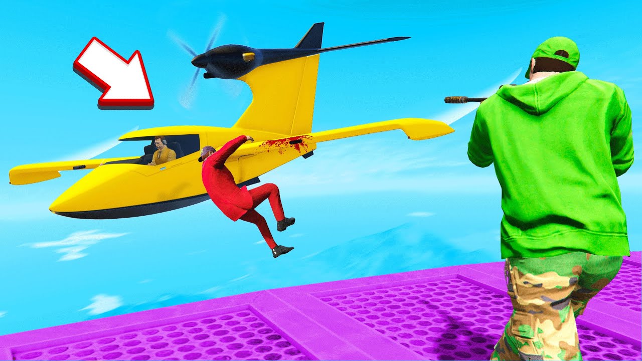 SNIPERS VS Insane 300 MPH PLANES! (GTA Online)
