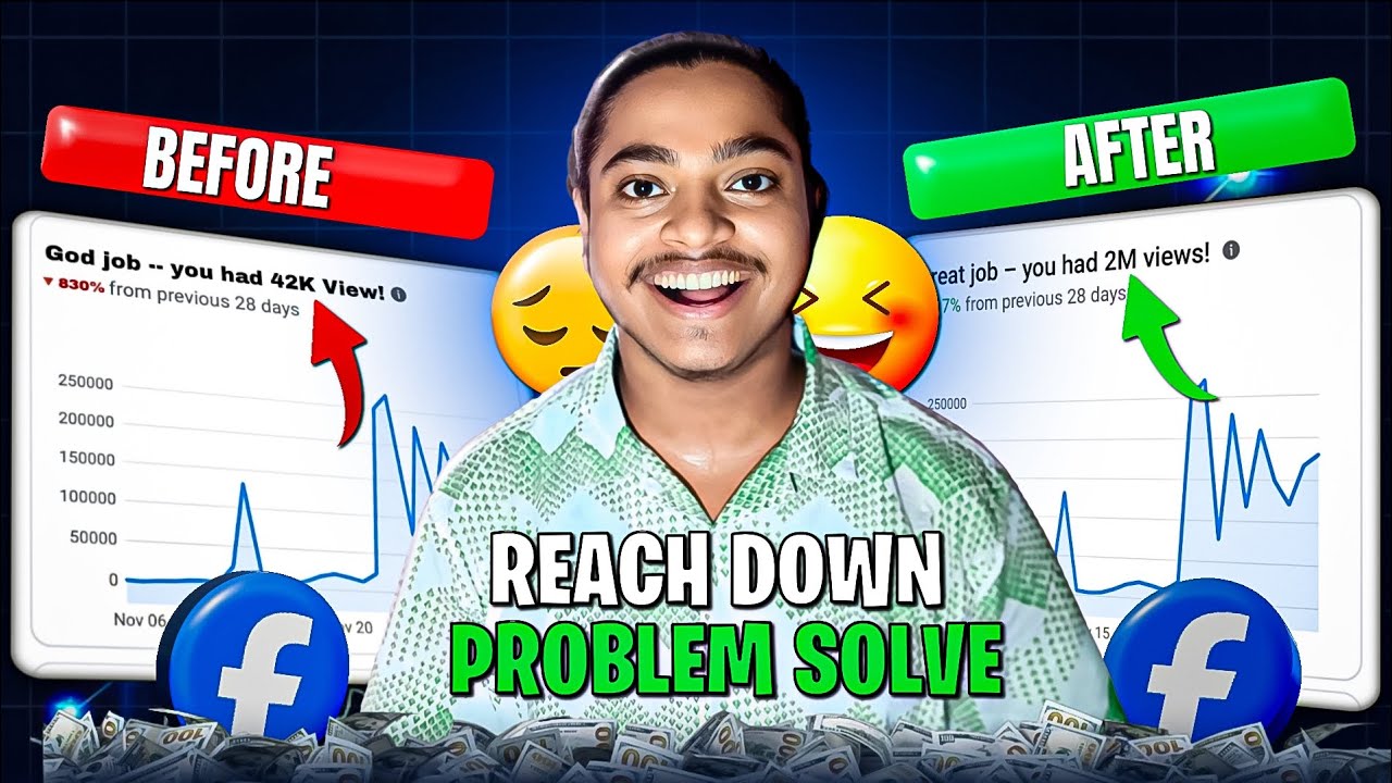 How To Solve Facebook Reach Down Problem | How To Increase Reach On Facebook Page ✅