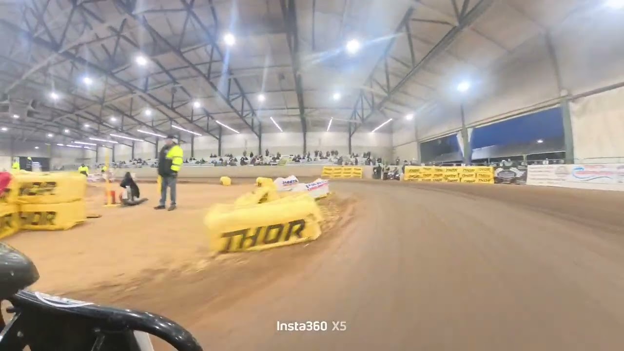 2-stroke quad heat 2/21/26 puyallup flat track TRX250R