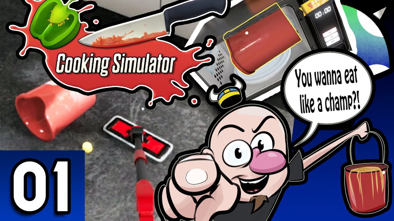 [Vinesauce] Joel - Cooking Simulator ( Part 1 )
