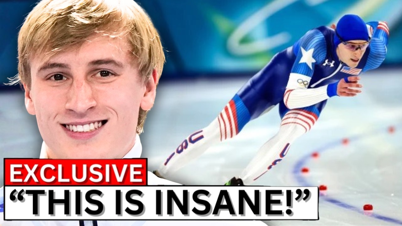 Jordan Stolz JUST BROKE The Olympic Record! We've Never Seen Anything Like it