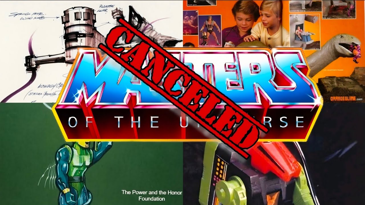 CANCELED! Diese Masters of the Universe kamen nie heraus in den 1980ern