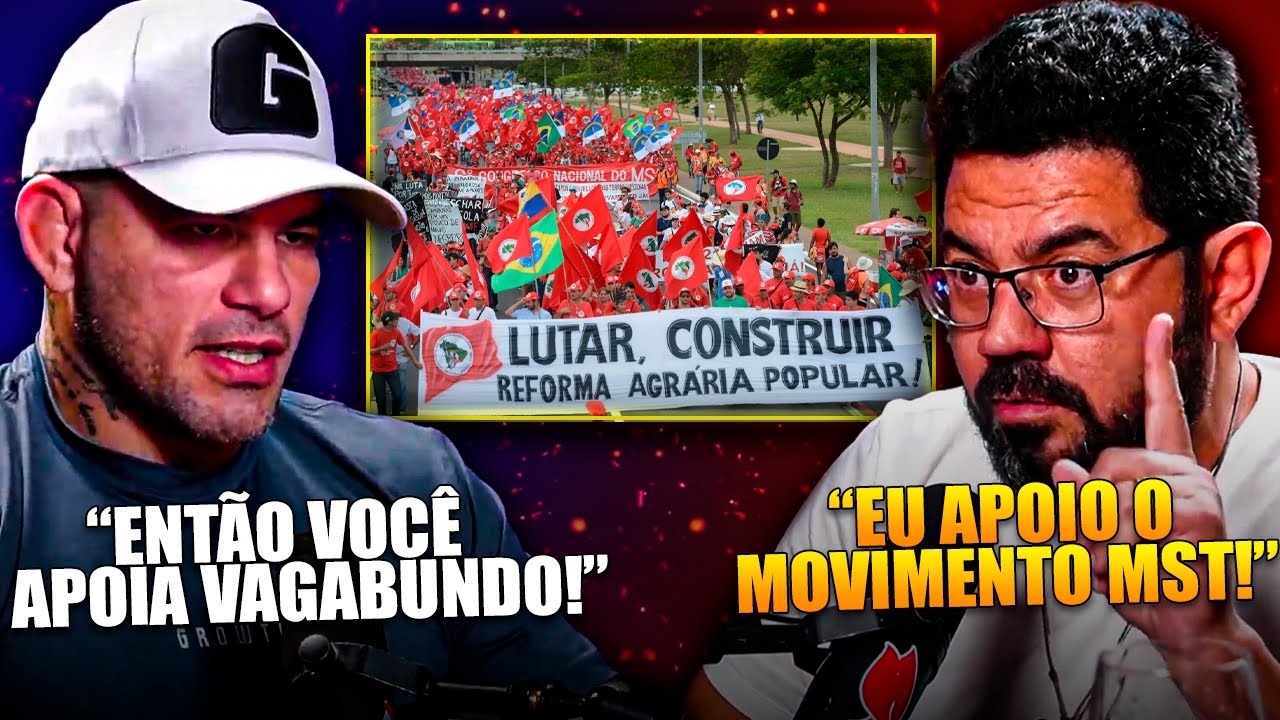 MARCELO BRIGADEIRO DEBATE COM IGINO PETISTA SOBRE O MST!