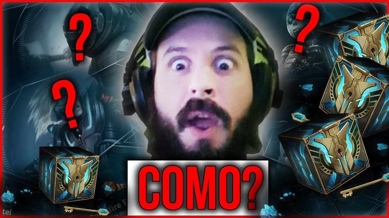 QUATRO SKINS LENDARIAS SEGUIDAS ABRINDO BAÚ, COMO? ( MUITA SORTE !! ) - Clipes Gratis 150ml