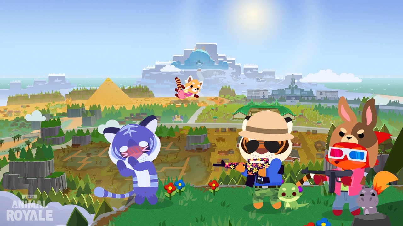 Super Animal Royale live with viewers