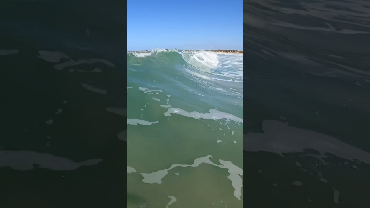 Frontside blow-tail  #pov #surf #surfing #goprosurf #beach #ocean #gopro