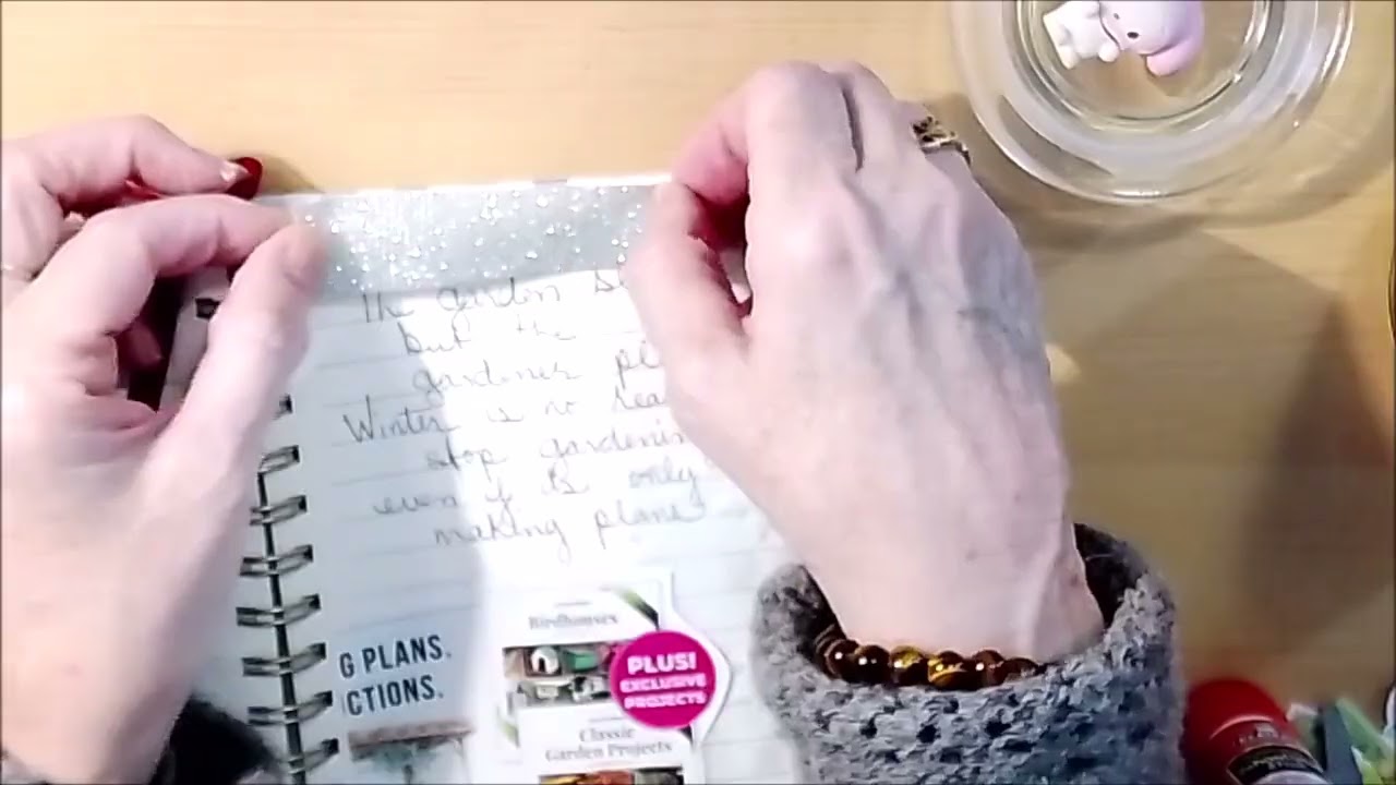 Garden Quotes ~ Mix Media Glue Book 👩‍🌾🌸🍃
