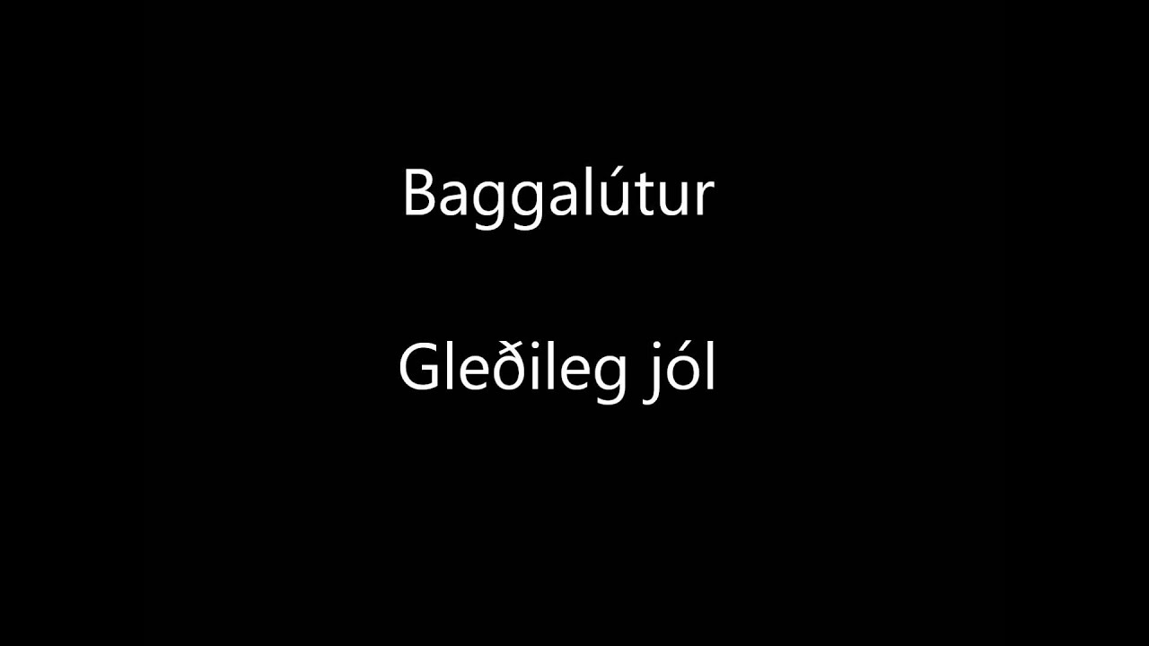 Baggalútur - Gleðileg jól