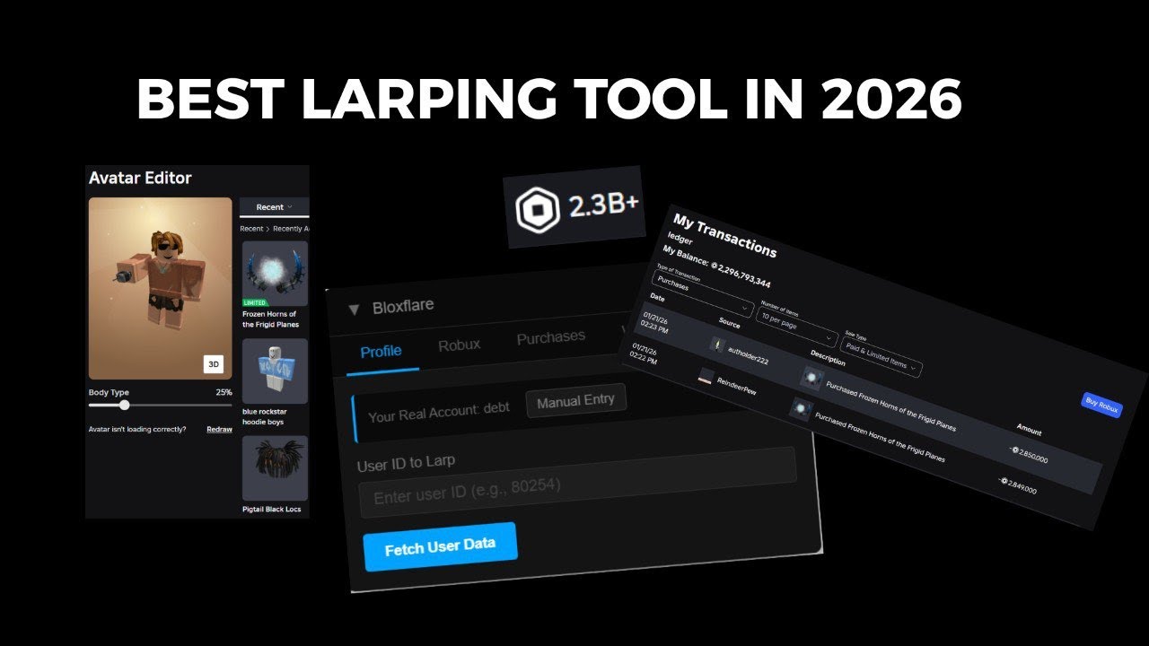 Showcase Of The #1 LARP Tool For *ROBLOX*