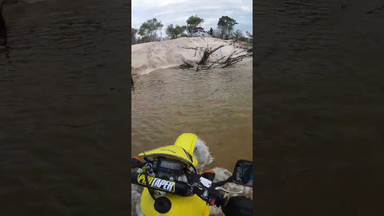 creek crossing on DRZ 400 (Fraser island) EP3 out tomorrow