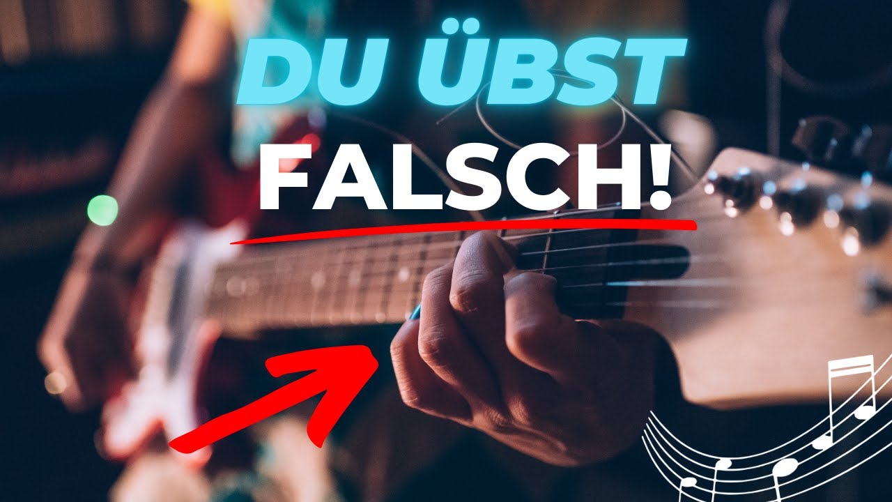 Gitarre üben für Fortgeschrittene - So sind schwere Stücke KEIN PROBLEM mehr!