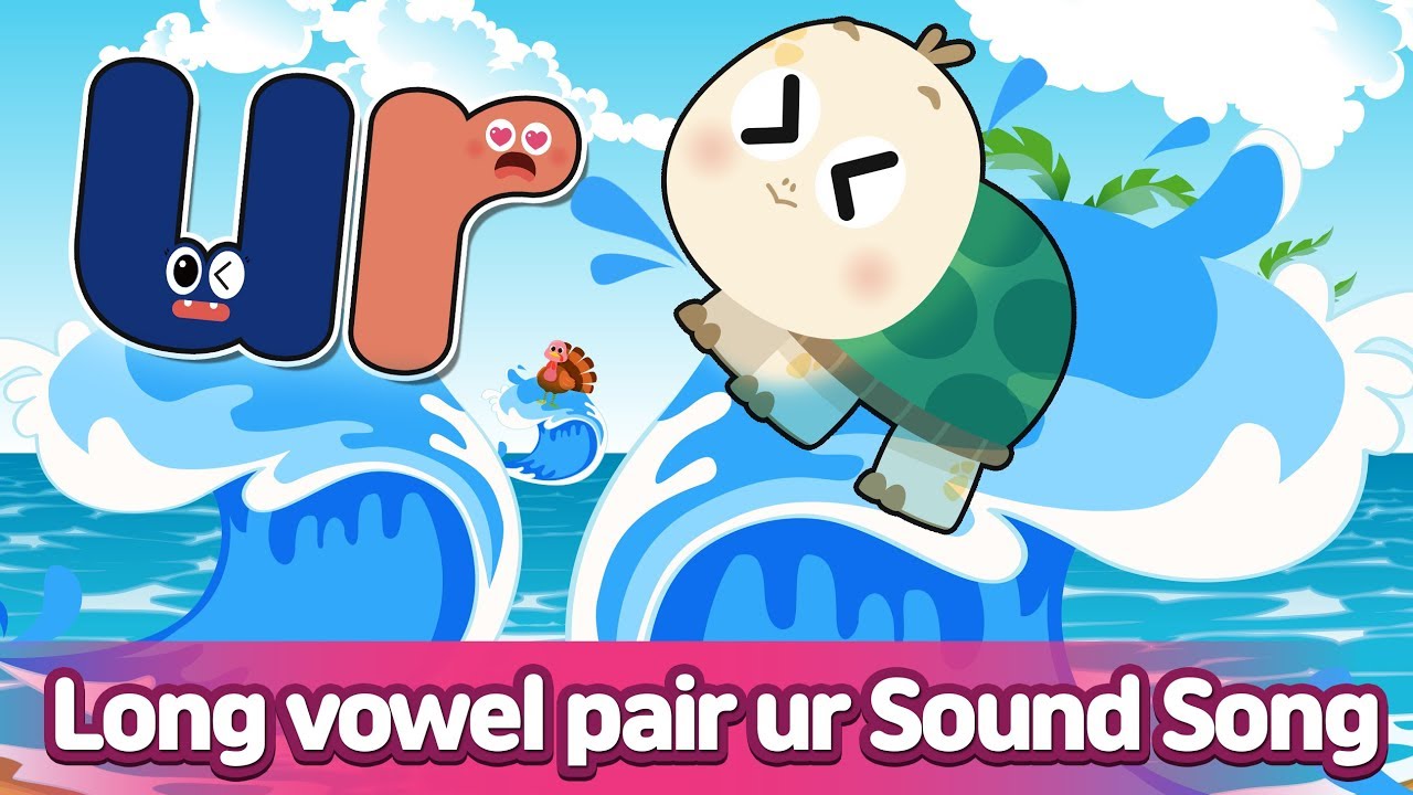 R- Controlled Vowel UR Sound Song l Phonics for English Education