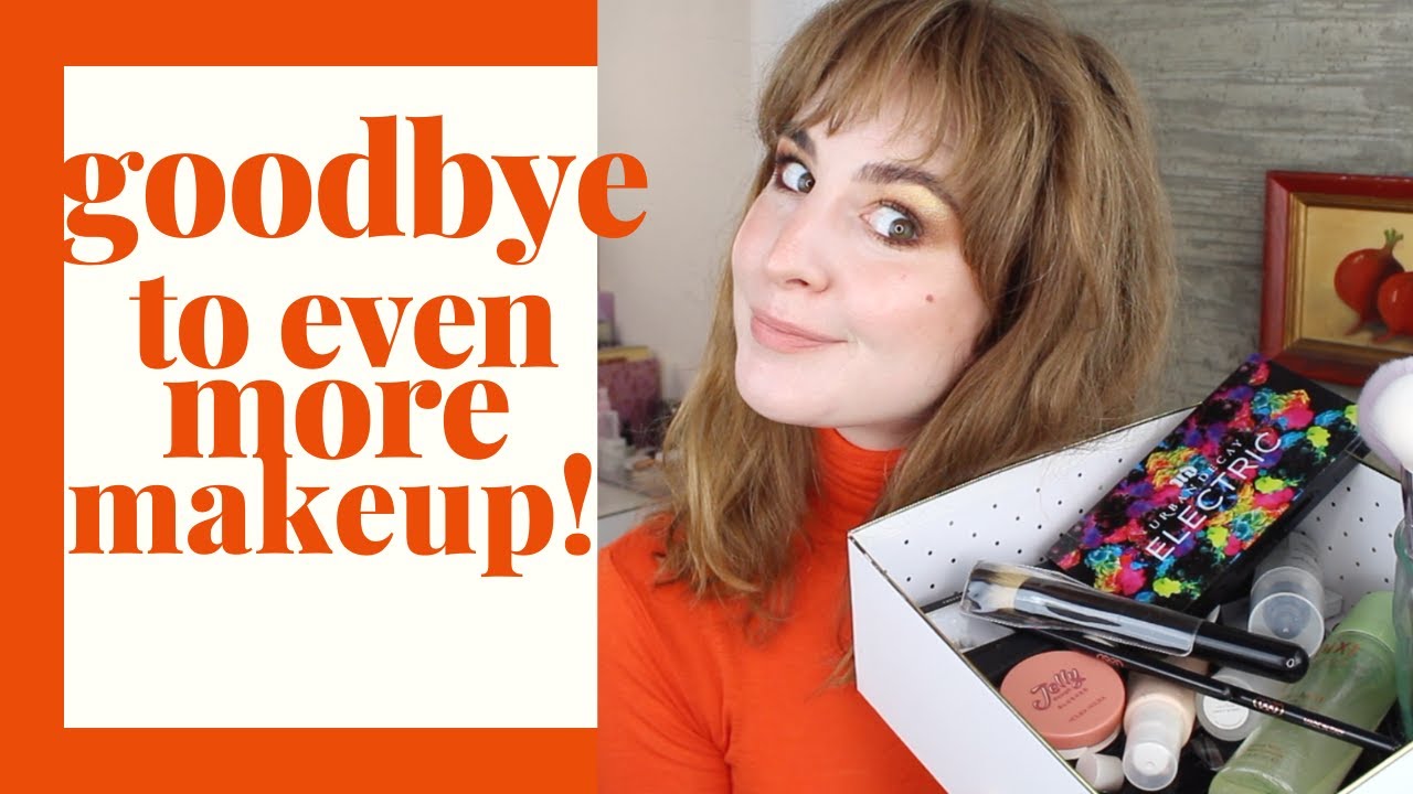 RUTHLESS ADDITIONAL MAKEUP DECLUTTER | Hannah Louise Poston | MY YEAR OF LESS STUFF