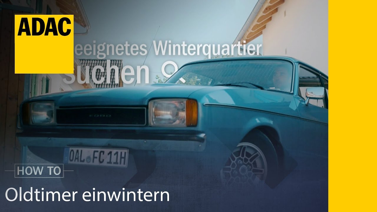 ADAC How To Oldtimer einwintern | ADAC