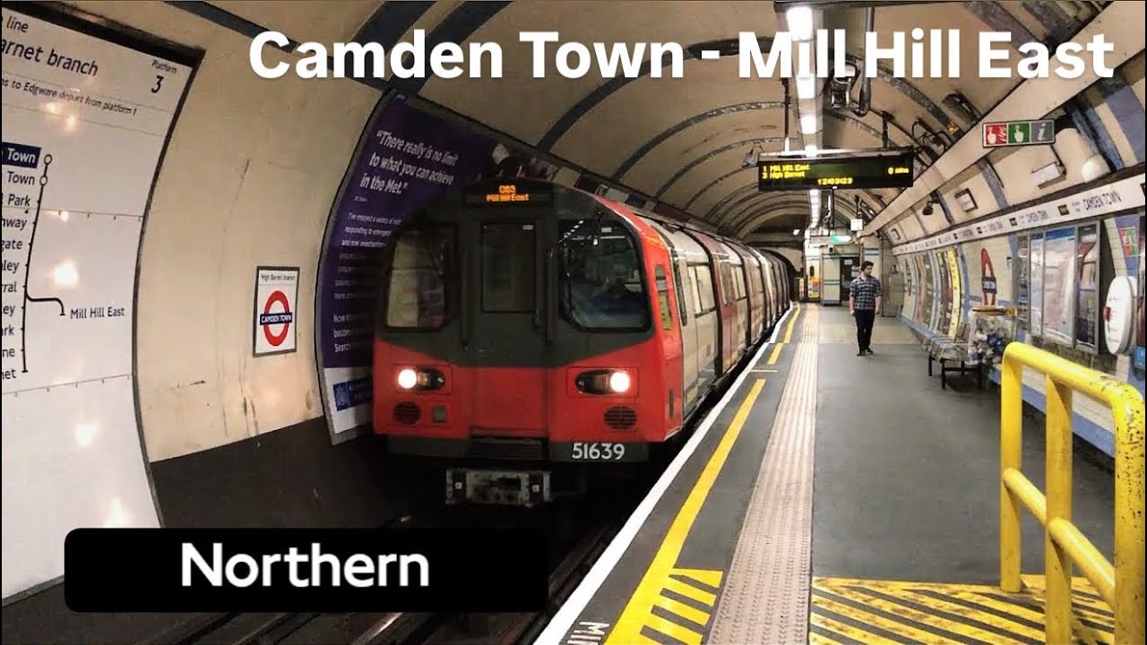 London Underground Northern Line | Camden Town - Mill Hill East