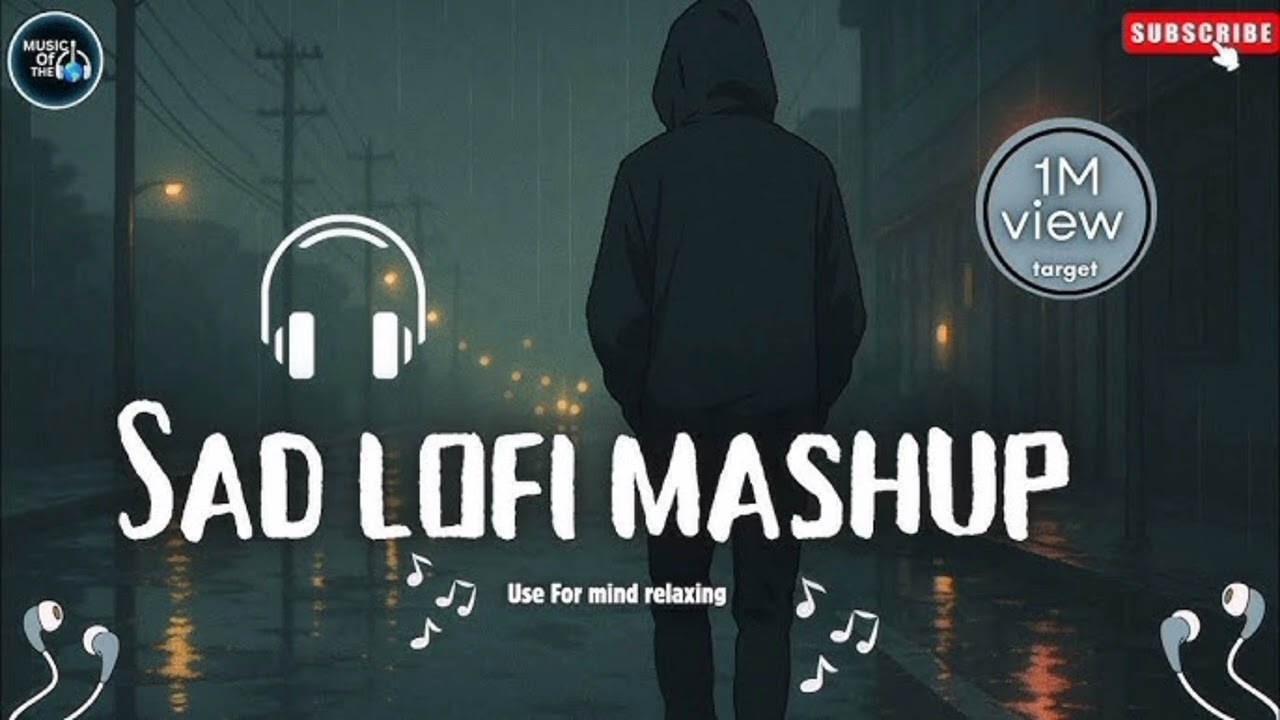 Deep Sad Lofi Song |Khamoshi Ka Bojh 💔 |  Heartbroken Emotional Hindi Song | Sad Mind Relax Vibes