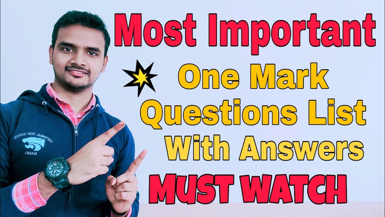 One Marker most important Questions of Economics Class 12th I Azamclasses