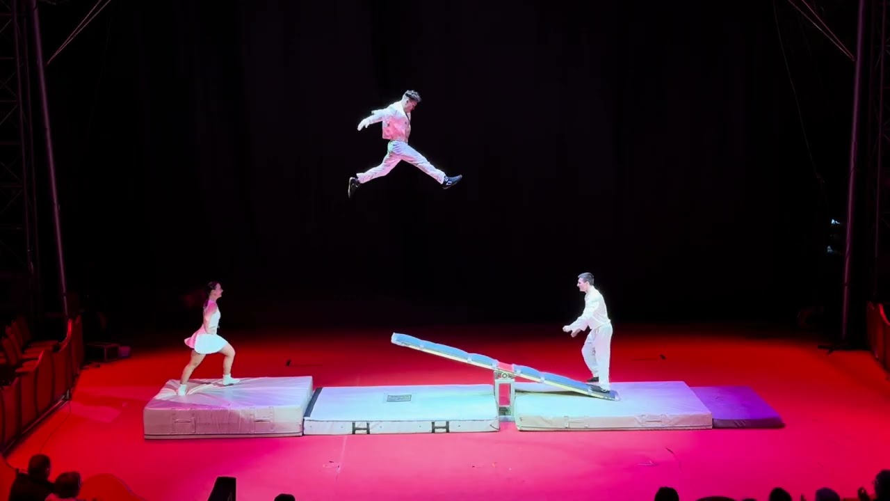 “Perfect move team” Teeterboard act, circus “La Piazza” Hamburg, Germany 🇩🇪